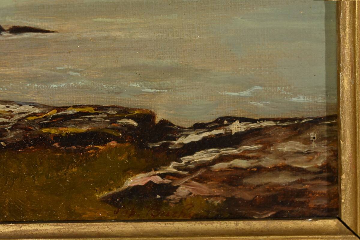 Oil painting, signed A.Derémy – 1902