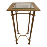Vintage pedestal side table