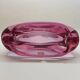 1950s big rare total purple ashtray or catch-all in Murano glass. 18 cm
