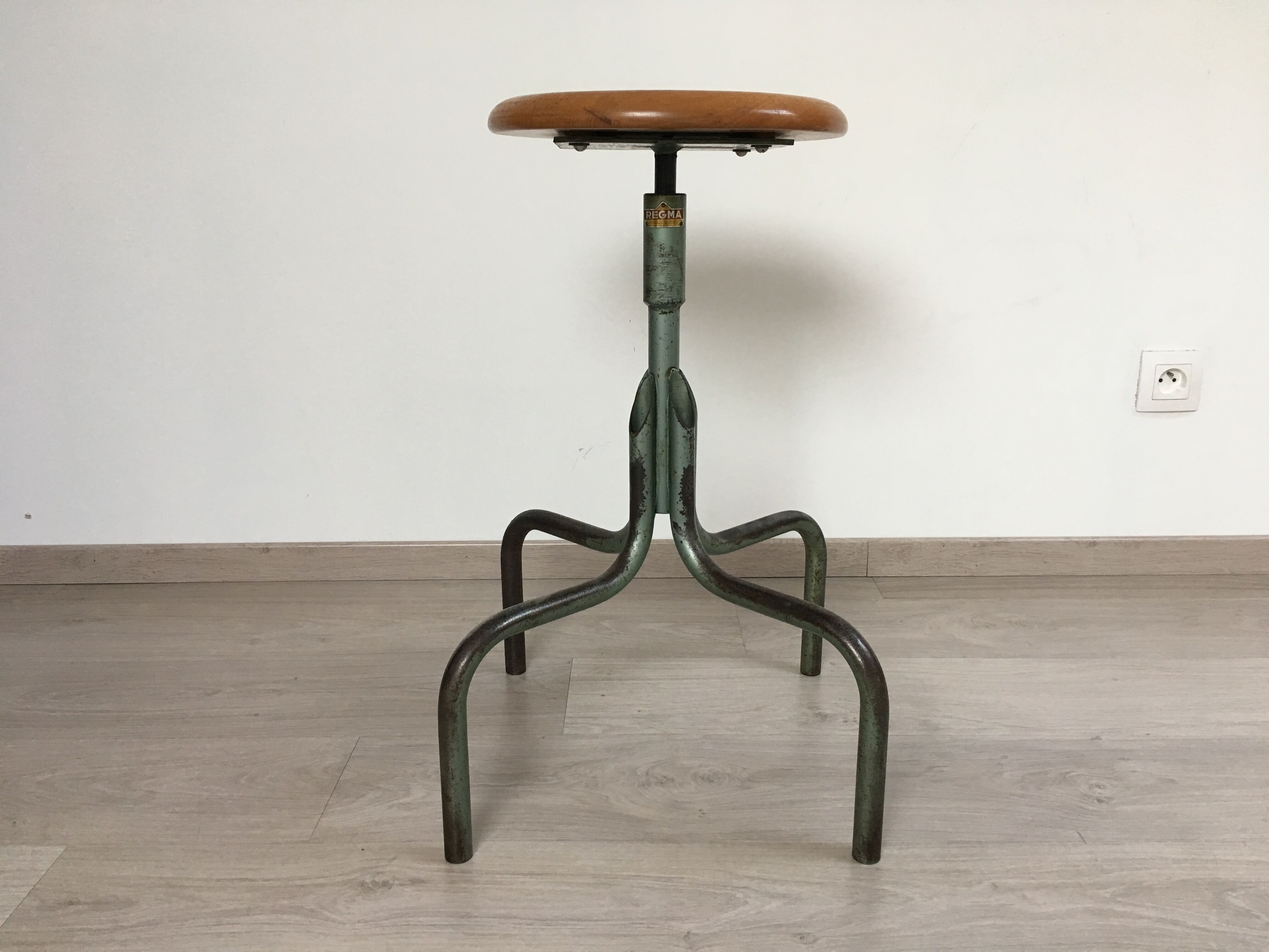 Industrial stool Regma 1950s