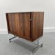 Meuble mobile vintage en bois, 1970s