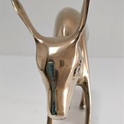 Biche en laiton massif années 80