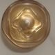 Textured amber globe wall light