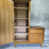 Vintage asymmetrical wardrobe