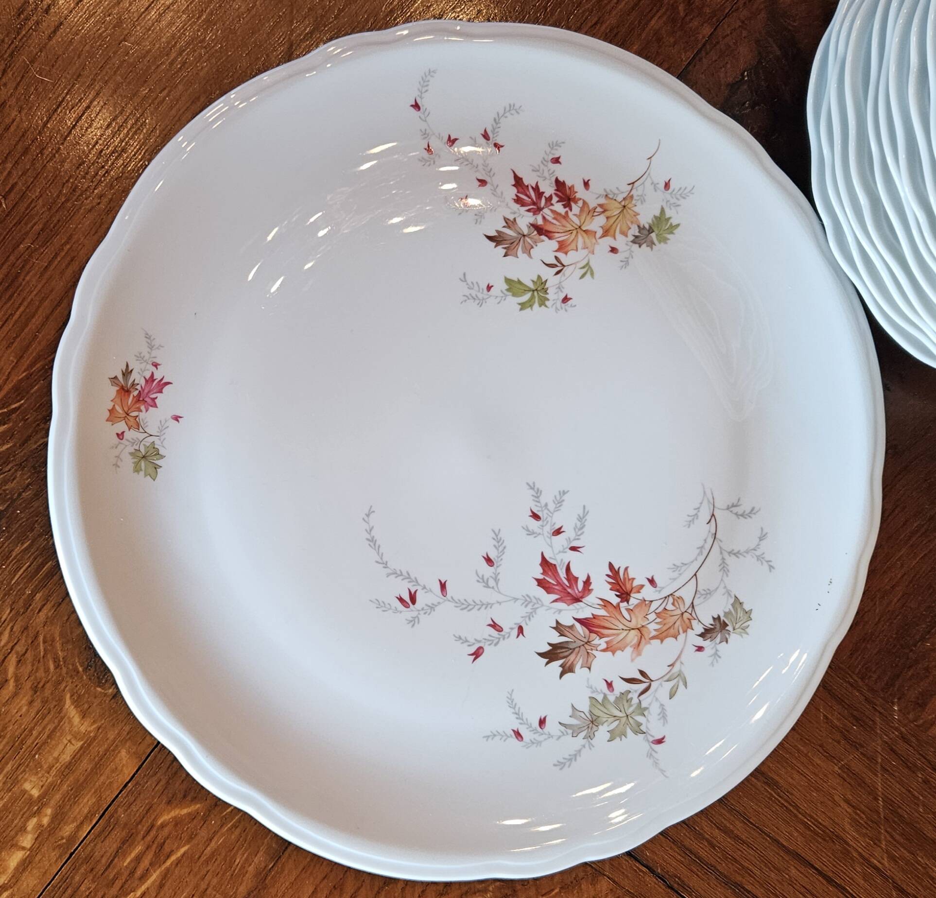 Limoges porcelain cake service