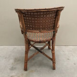 Fauteuil pour enfant en bambou - années 1930