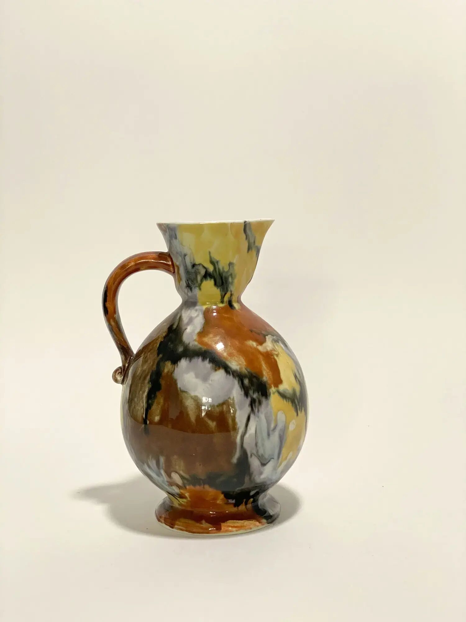 Ceramic jug from Longwy