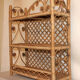 Etagère en rotin peacock