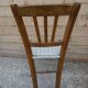 Former seat scoubidou vintage bistro chair