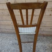 Former seat scoubidou vintage bistro chair