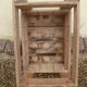 wooden box EST Lorraine