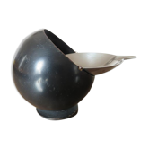 Cendrier " boule " en métal années 70