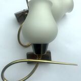 Pair of opaline sconces