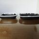 Set of 2 "Gabriel Fourmaintraux" ceramic dishes, 50s-60s
