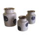 Series of sandstone pots