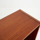 Bookcase with bar Scandinavian design 1980s