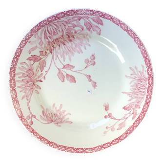 Assiettes creuses “Turennes” Creil et Montereau