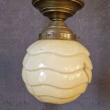 Globes plafonnier vintage
