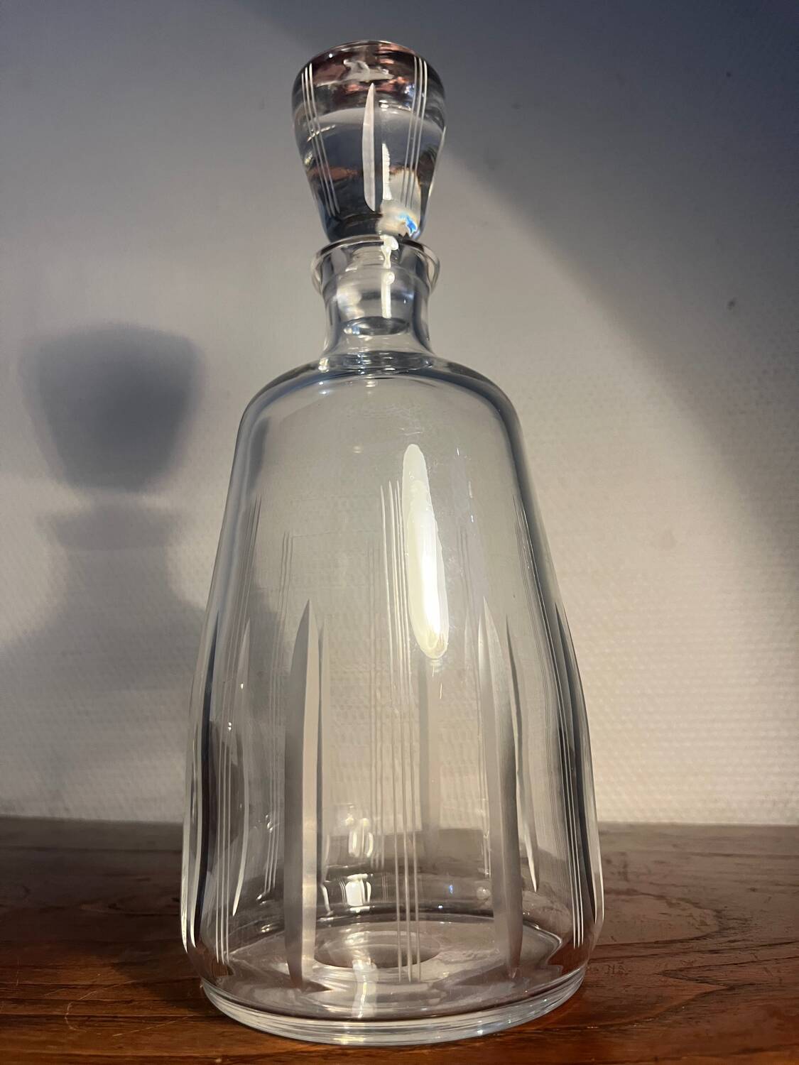 Antique Sèvres crystal decanter