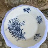 Set of 8 earthenware collection plates