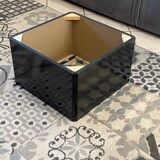 Table basse en loupe d’orme vintage 70s