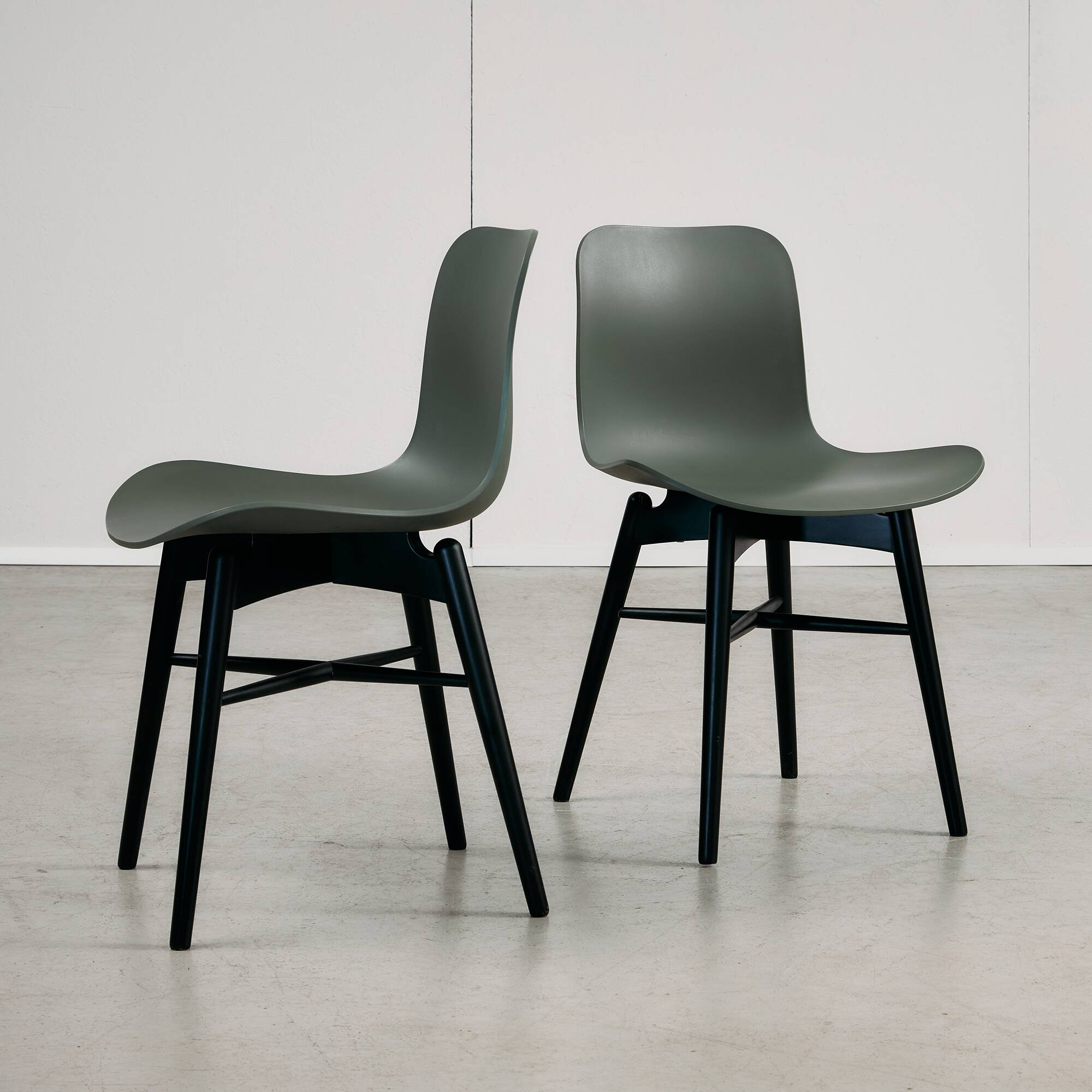 Set of Four 'Langue' Dining Chairs by Rune Krøjgaard and Knut Bendik Humlevik for NORR11, 2011