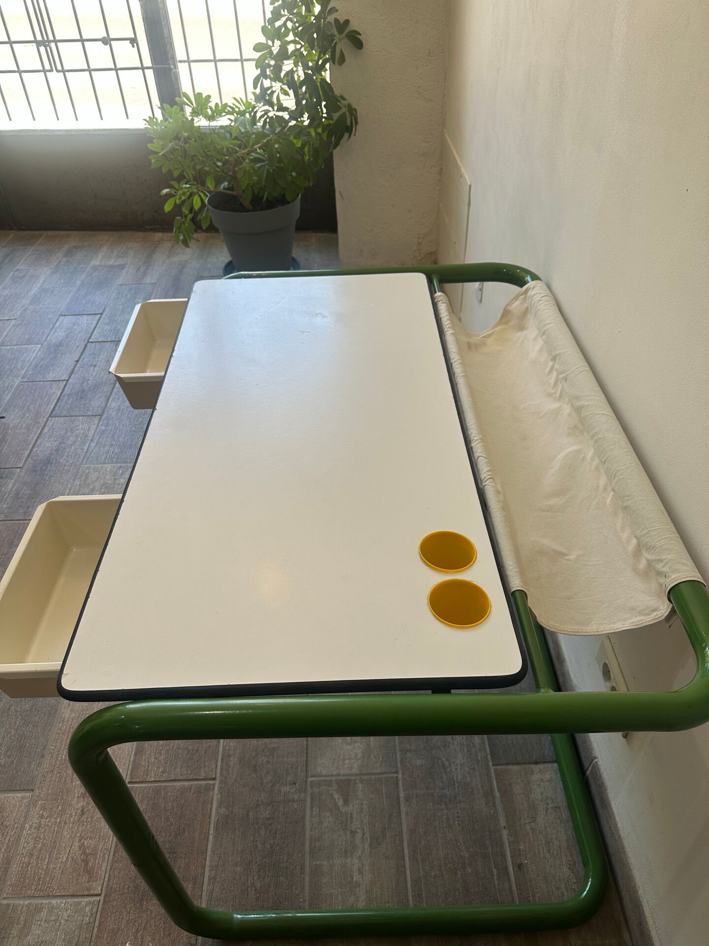 Bureau et chaise Marc Berthier 70s