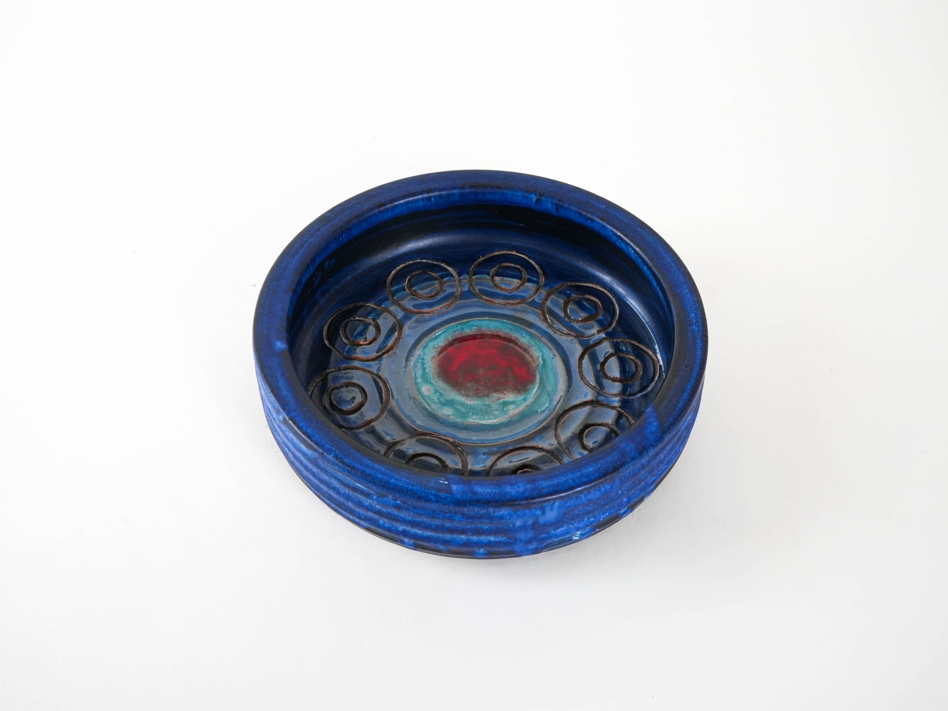 Ceramic bowl, Danish design, 1960s, made in Denmark