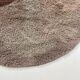 Multi-color high pile rug Desso, Netherlands, 128cm