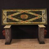 Table laquée hollandaise spectaculaire des années 70