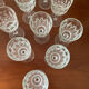 Lot of stemmed glass