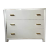 Commode Hollywood Regency cream by Pierre Vandel