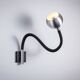 Martine Le Forestier ‘‘Serpent’’ wall lamp for Raak Amsterdam 1968