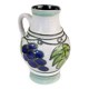 Ceramic jug with handle, Strehla Keramik, Germany, 1970s.