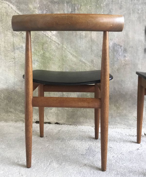 Paire de chaises scandinaves par Hans Olsen pour Frem Rojle - années 1960