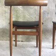 Pair of Scandinavian chairs by Hans Olsen for Frem Rojle - 1960s
