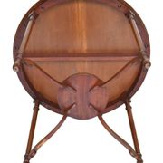 English gueridon in marquetry