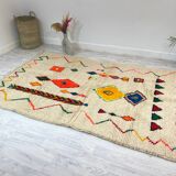 Handmade moroccan berber carpet 255 x 155 cm