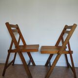 Vintage folding chairs