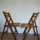 Vintage folding chairs