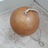 Old bilboquet in blond wood