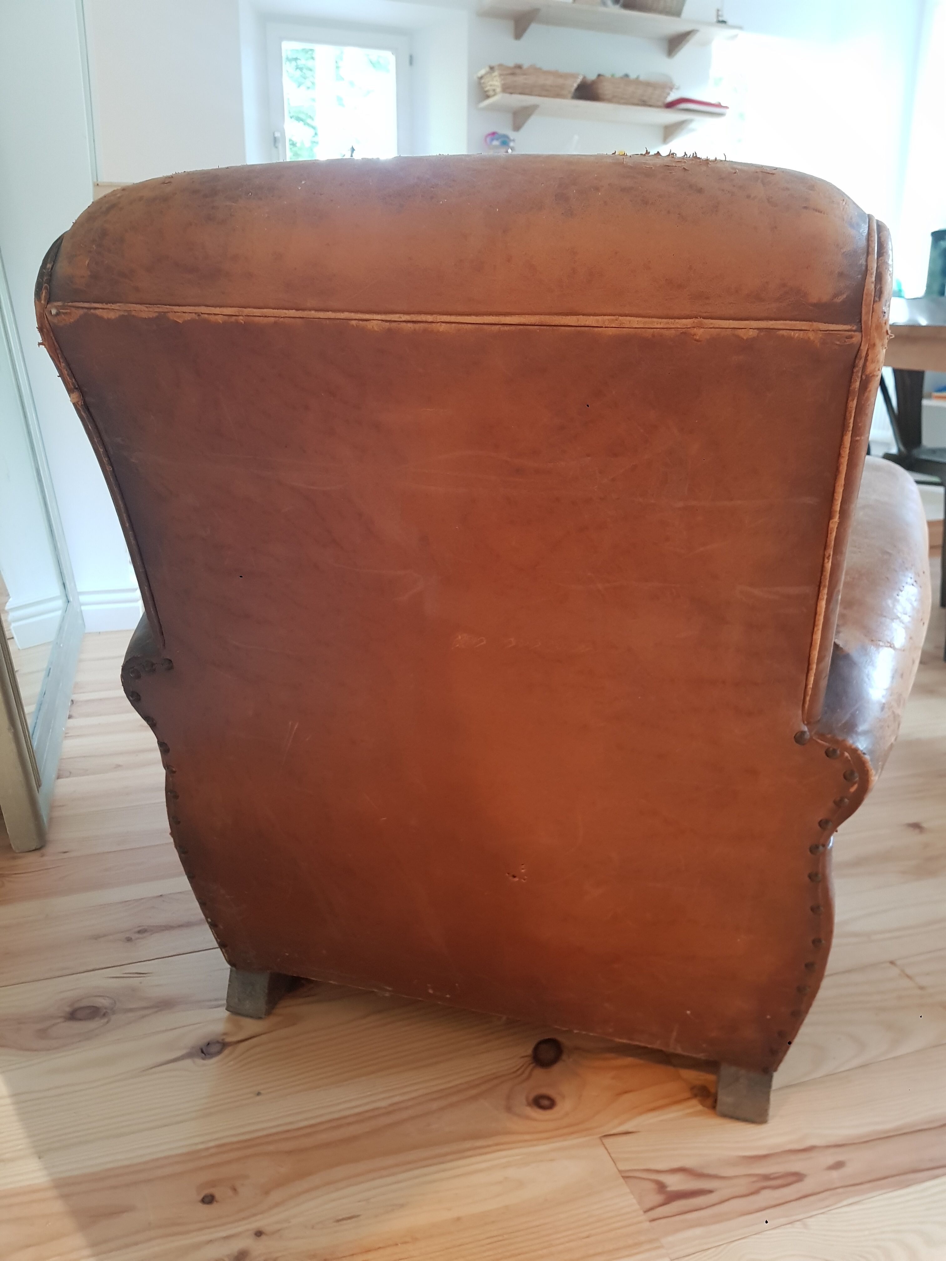 Fauteuil club années 50