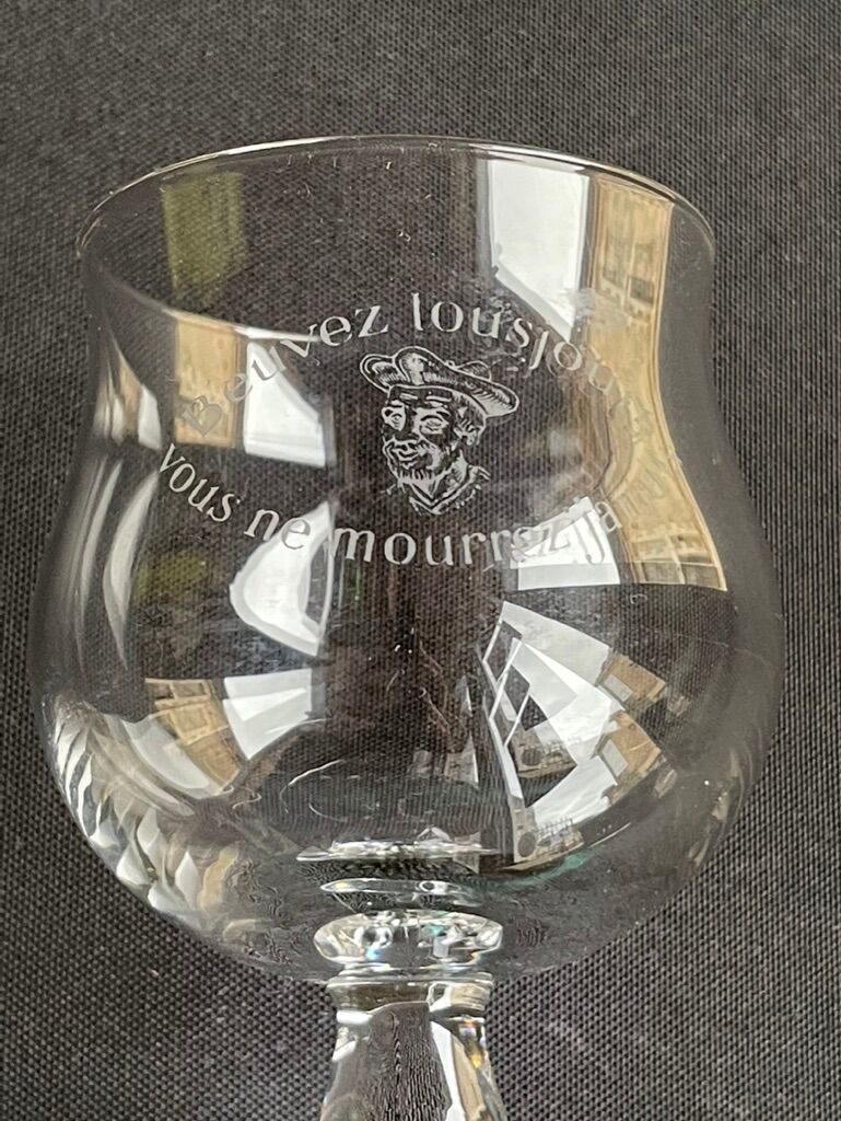 Wine glasses in Crystalline glass