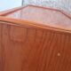 Vintage rattan chest of drawers