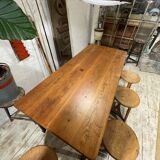 Esstisch „Telegraf“ Originalplatte Kiefer