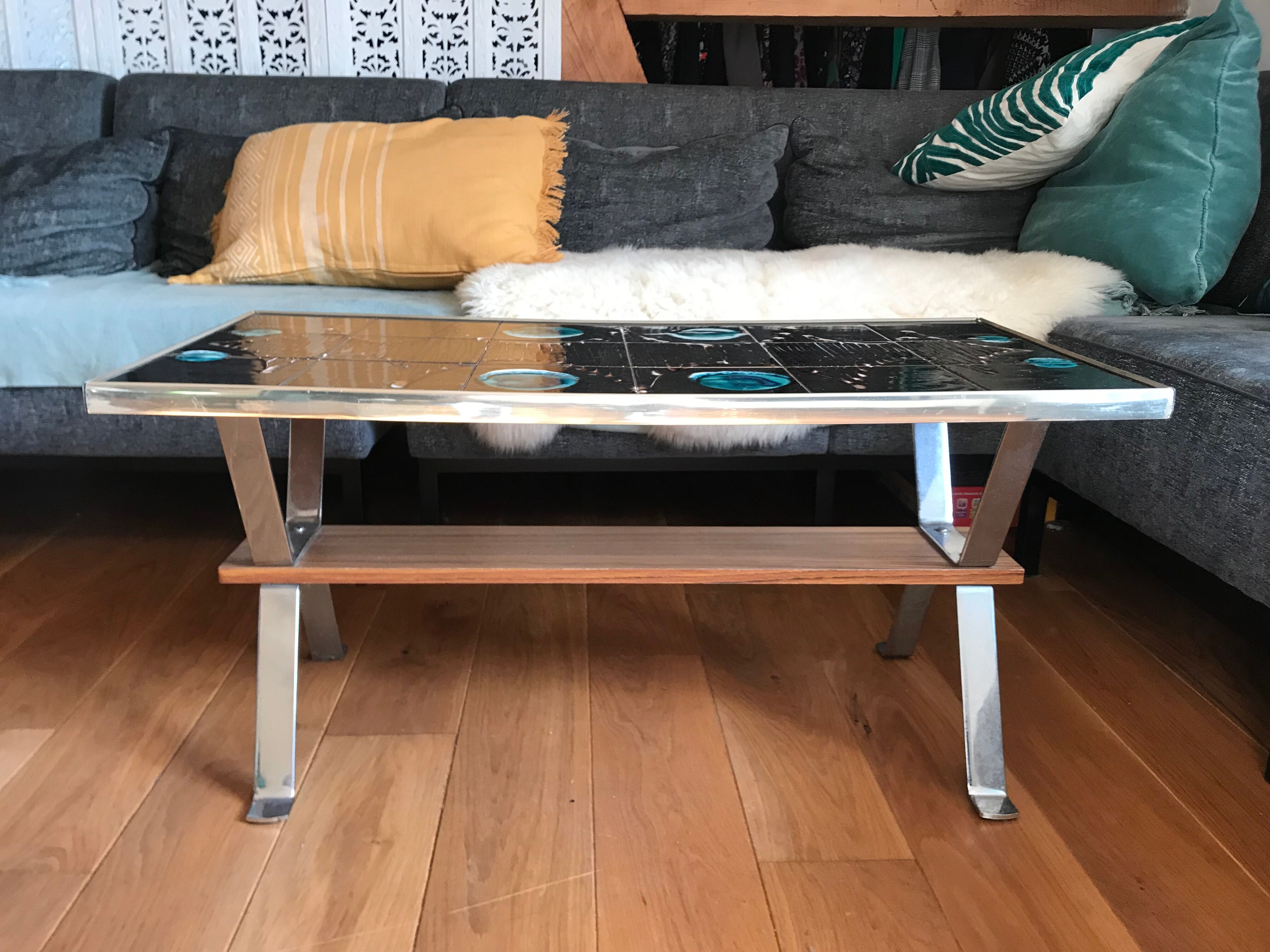 Vintage ceramic table