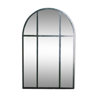 Old glass mirror