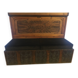 African style sofa + storage