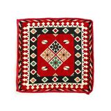 Oriental corner table, pouf