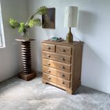 Chiffonier commode chêne 1950